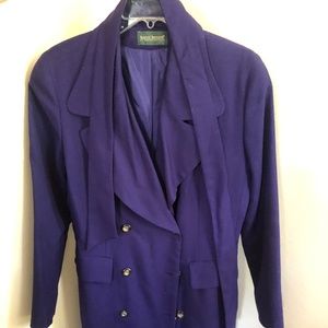 Harve Bernard Purple coat dress